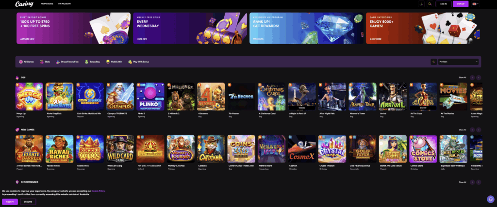 Comprehensive Casiny Casino Review A Complete Guide to the Gaming Platform Comprehensive Casiny Casino Review A Complete Guide to the Gaming Platform